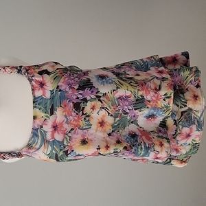 SUNSETS Separates Tankini Top/ Skirt Bottom XL